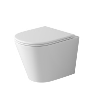 Унитаз подвесной безободковый Grossman  GR-4478SQ с сиденьем микролифт